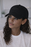 Arsenal Black Monochrome Cannon Baseball Cap