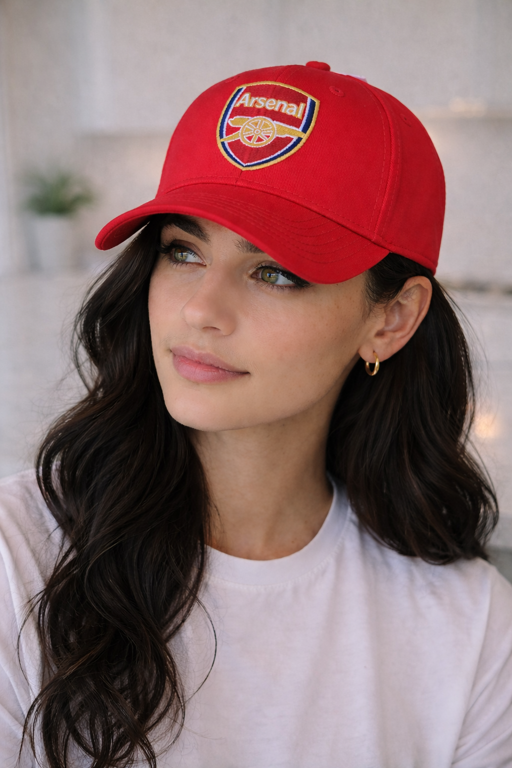 Arsenal Red Crest Baseball Cap