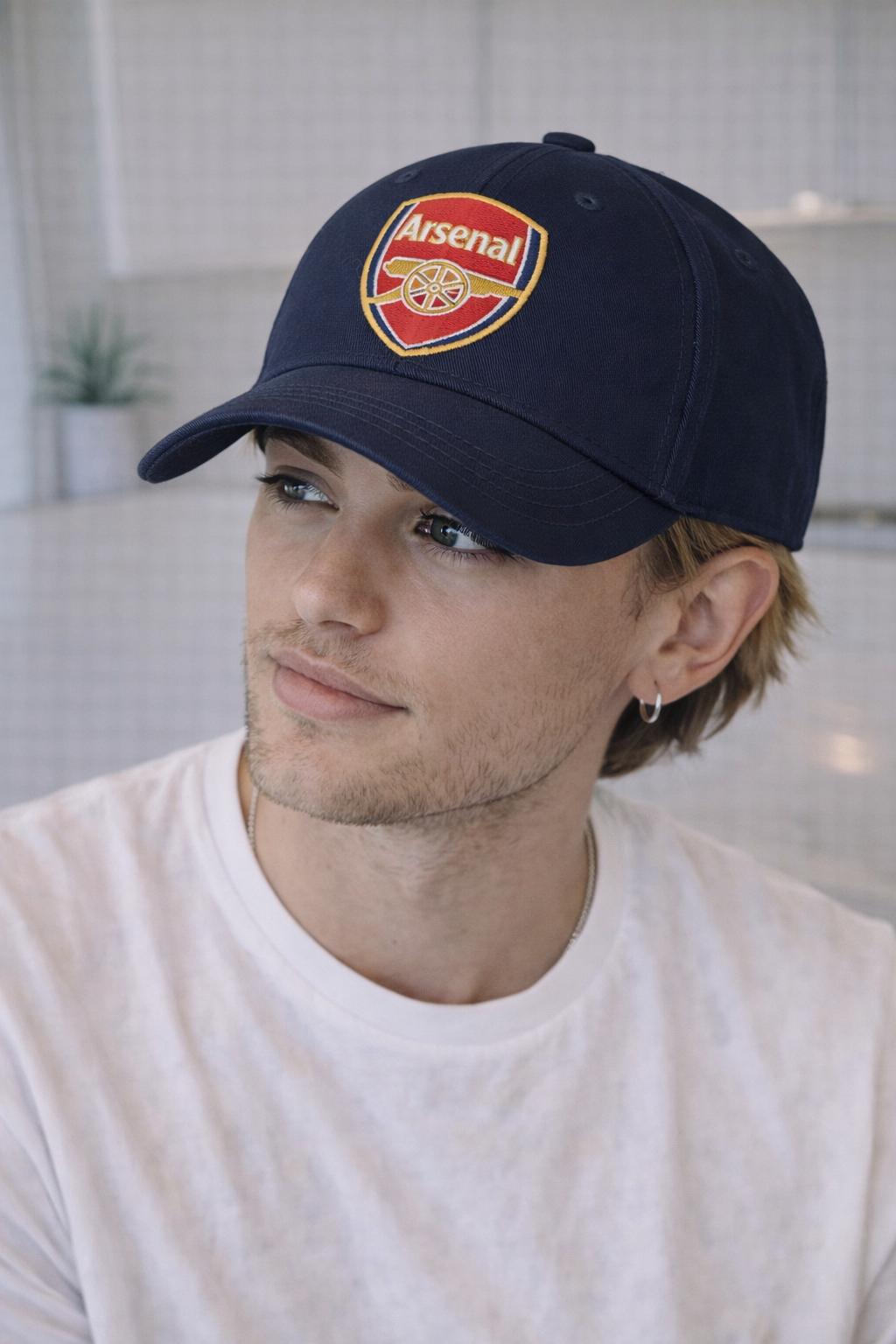 Arsenal Navy Crest Baseball Cap