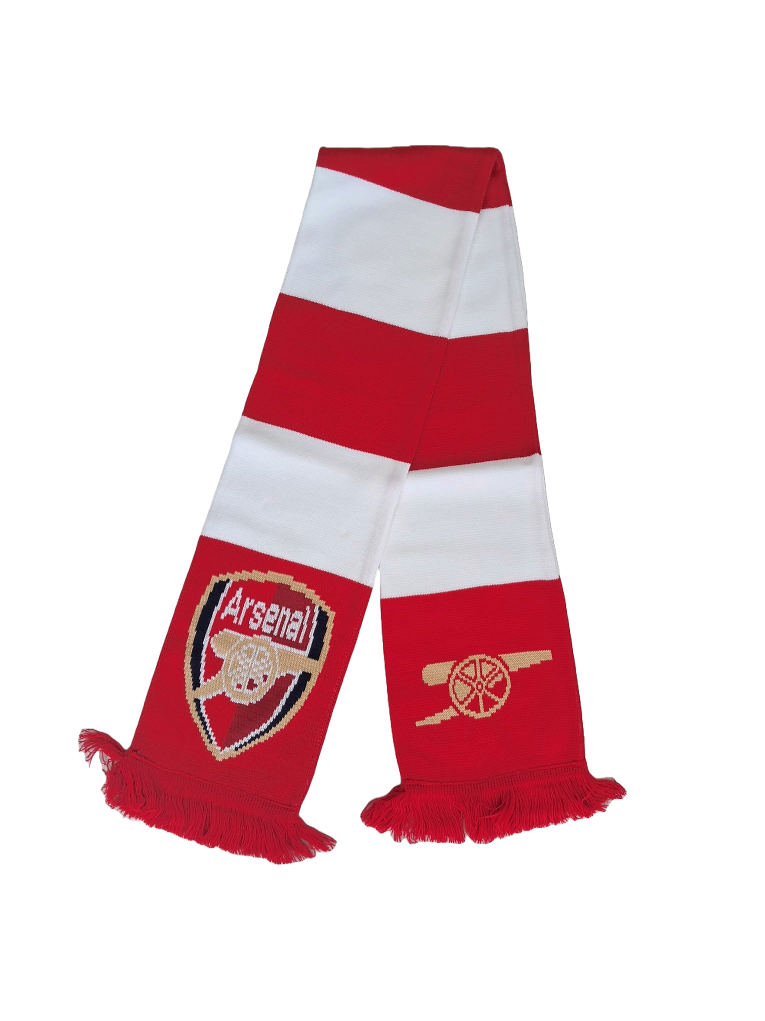 Arsenal Official Crest Cannon Bar Scarf