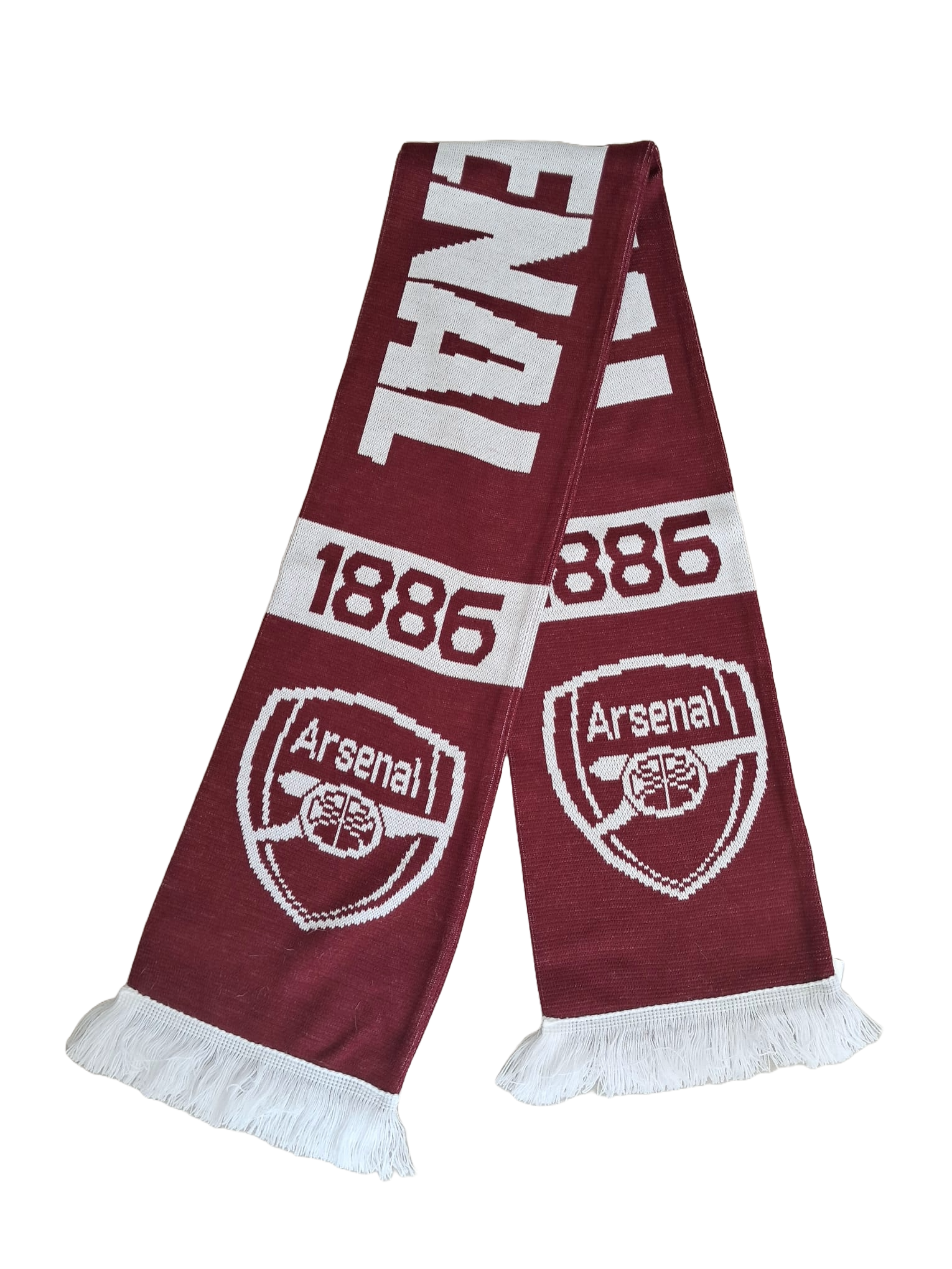 Arsenal Official Burgundy Scarf