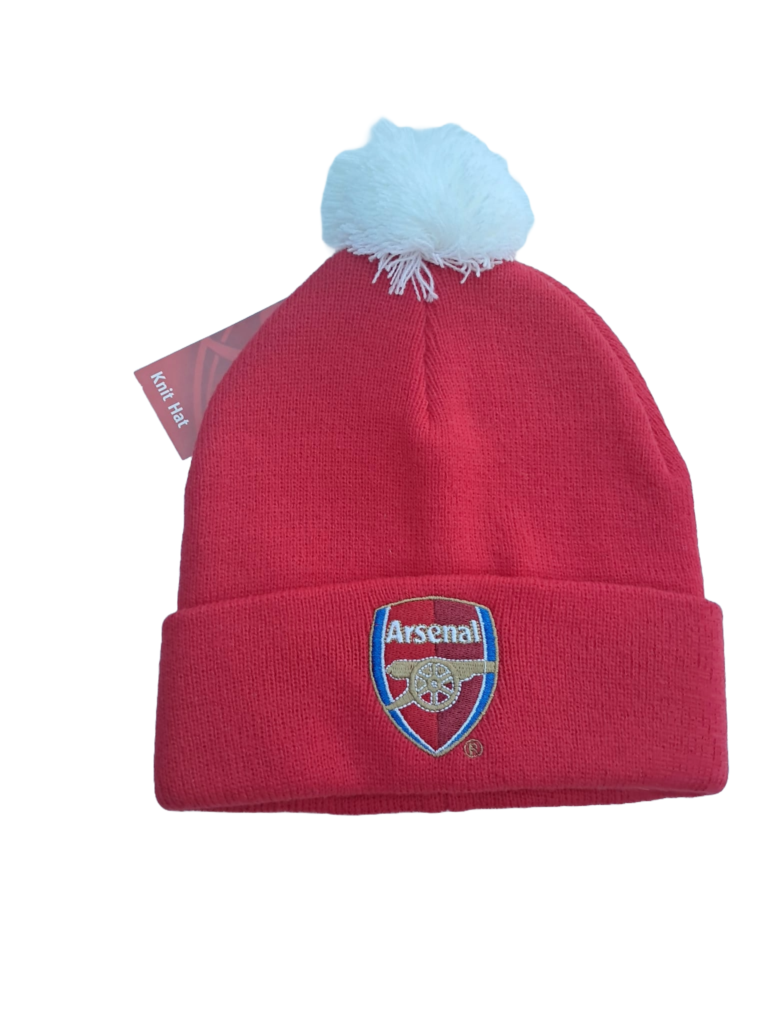 Arsenal Red Kids Bobble Hat