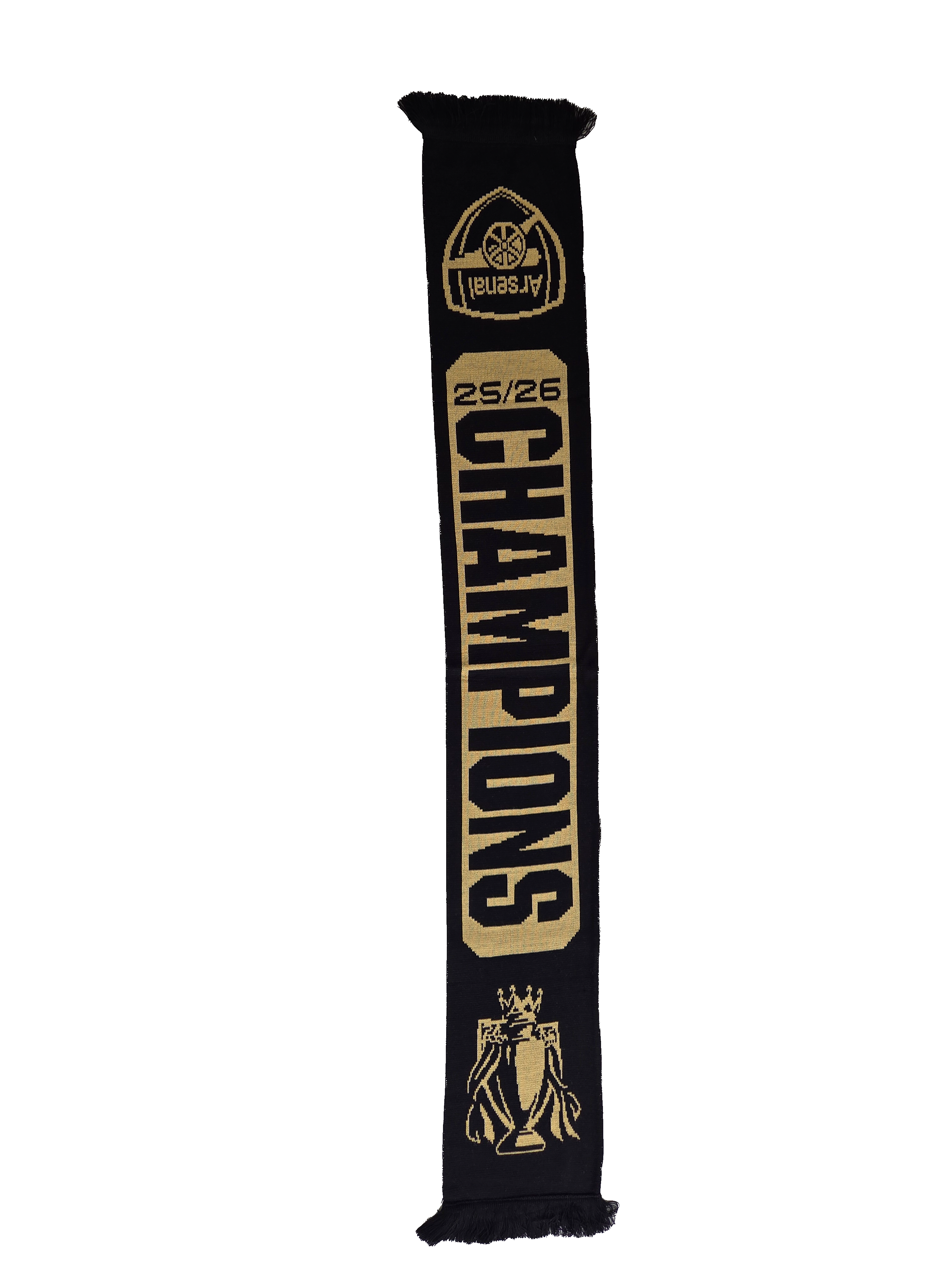 Official Black Arsenal Champions Scarf