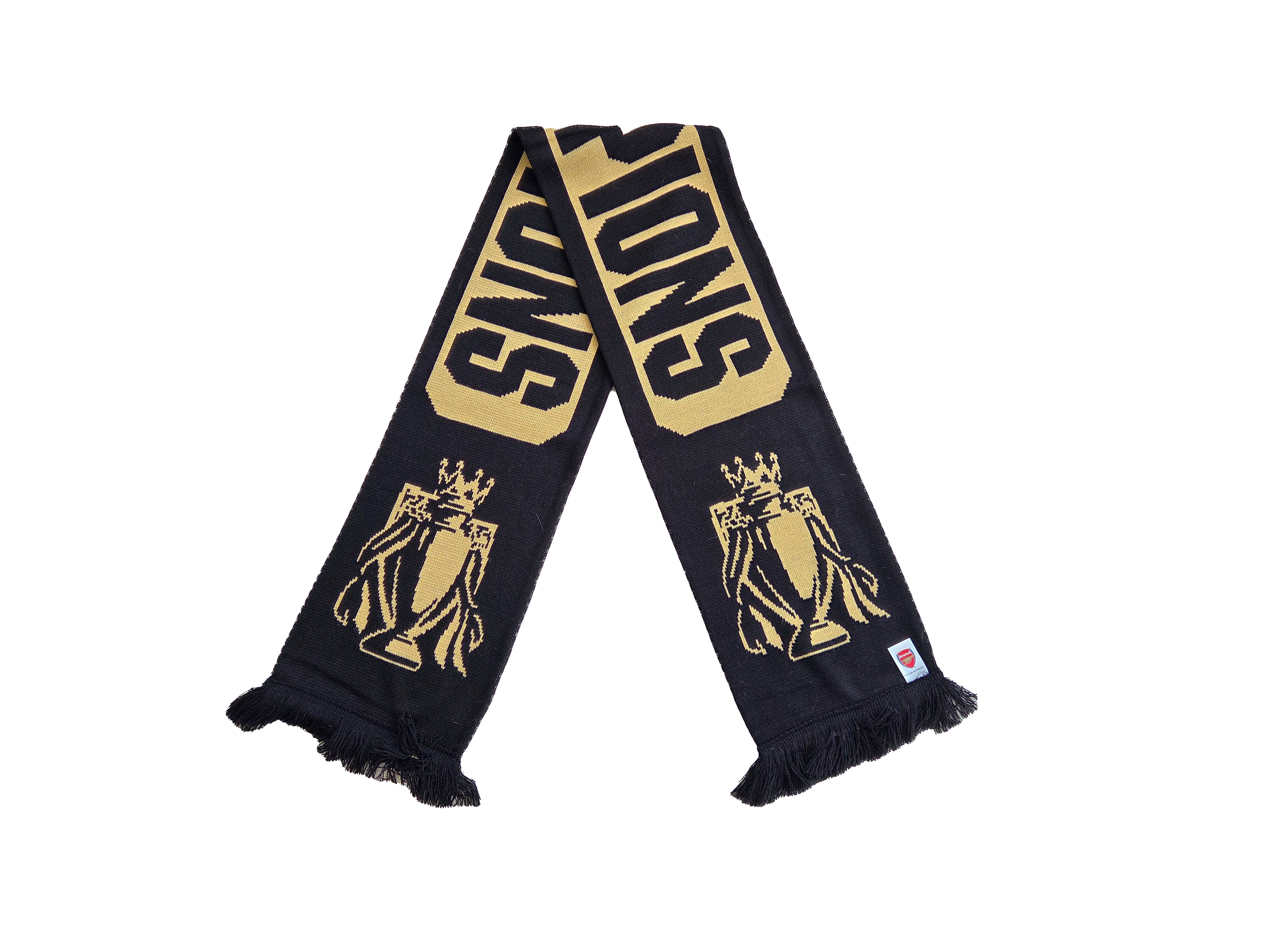 Official Black Arsenal Champions Scarf
